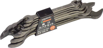 ＴＲＵＳＣＯ　両口スパナセット　７丁組セット＿