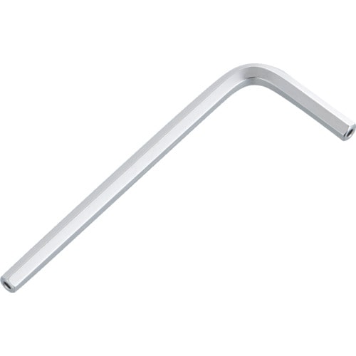 ＴＲＵＳＣＯ　六角棒レンチ　両端いじり止め穴付　４ｍｍ＿