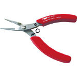 ＴＯＰ　フラットノーズプライヤギザ付　ステンレス製１００ｍｍ＿