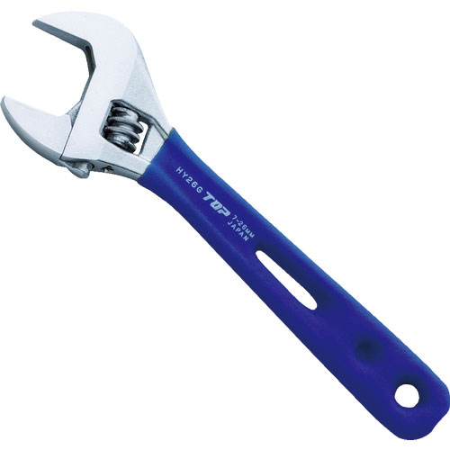 ＴＯＰ　薄型軽量ワイドモンキレンチ　エコワイド　１５０ｍｍ　グリップ付＿