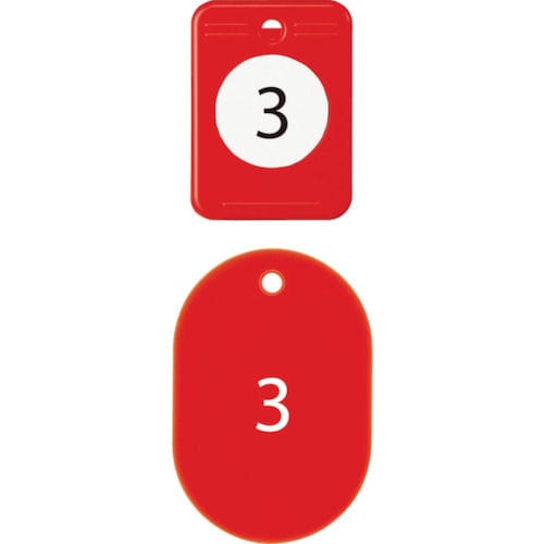 ＯＰ　クロークチケット　１～２０番　赤　（２０組入）＿