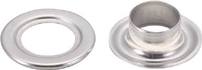 ＴＲＵＳＣＯ　両面ハトメ　アルミ　１０ｍｍ　２０組入＿