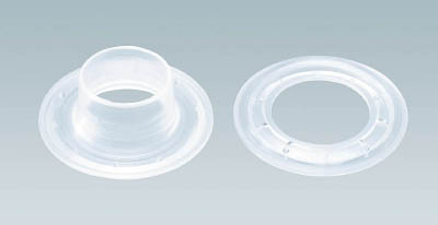 ＴＲＵＳＣＯ　両面ハトメ　プラスチック　１０ｍｍ　２０組入＿