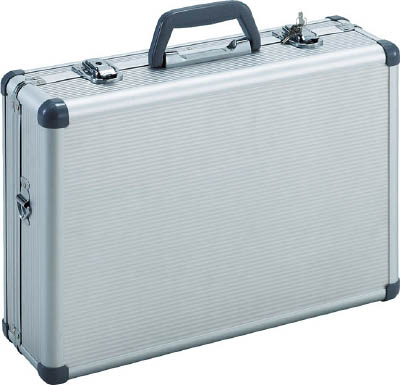 ＴＲＵＳＣＯ　アルミケース　片開き　４４０Ｘ３１３Ｘ１２８　シルバー＿