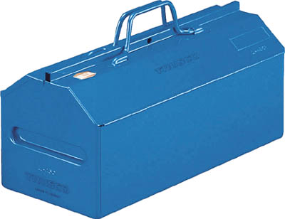 ＴＲＵＳＣＯ　山型中皿付工具箱　５３３Ｘ２０１Ｘ２６１　ブルー＿