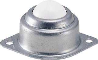 ＴＲＵＳＣＯ　ボールキャスター　樹脂製ボール　ＳＵＳ３０４ボディ　上向用＿