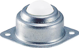 ＴＲＵＳＣＯ　ボールキャスター　樹脂製ボール　スチールボディ　上向用＿