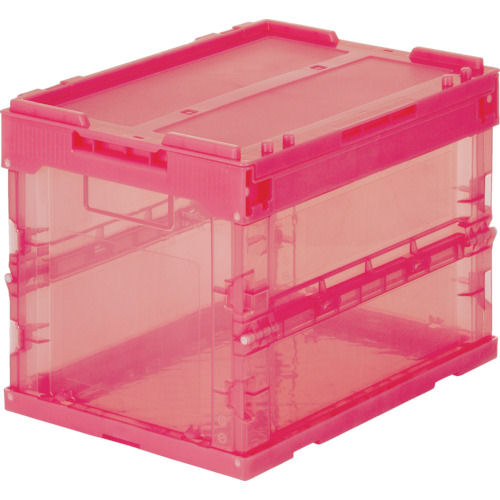 ＴＲＵＳＣＯ　スケルコンオリコン２０Ｌ（蓋付）　赤＿