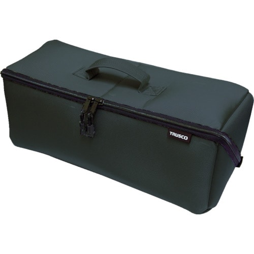 ＴＲＵＳＣＯ　大開口布製工具ケース　ブラック　４２０ｍｍ＿