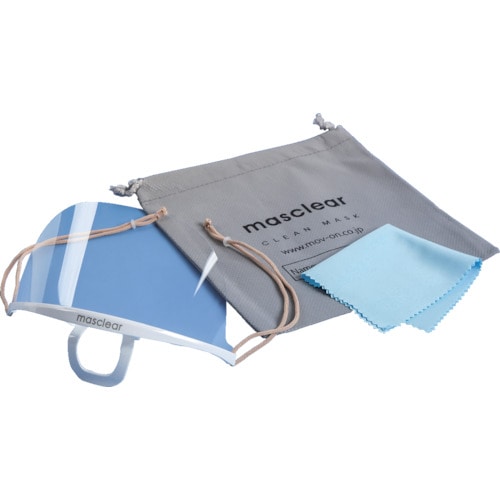 ム－ヴ・オン　透明衛生マスク　マスクリアエコノ　（１０個入）＿