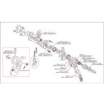 キトー　ＬＢ００８用　Ｌ５形フックラッチ組＿