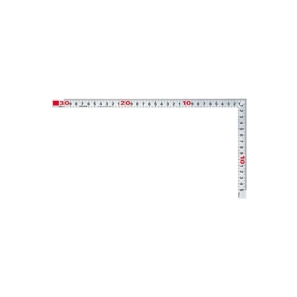 タジマ（ＴＪＭデザイン）　等厚曲尺　同目裏２段３０ｃｍ　　　ＫＡ－Ｍ３Ｕ＿