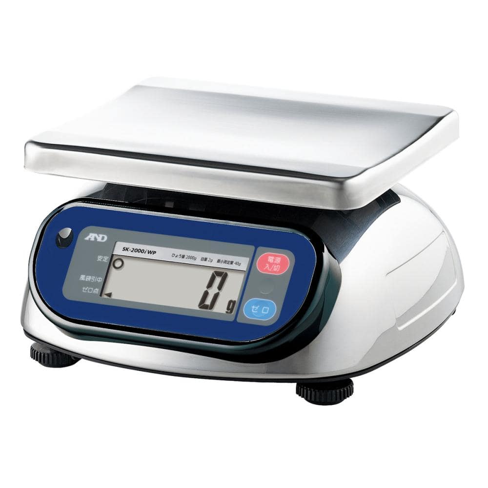 Ａ＆Ｄ　防塵防水デジタルはかり（検定付・２区）＿