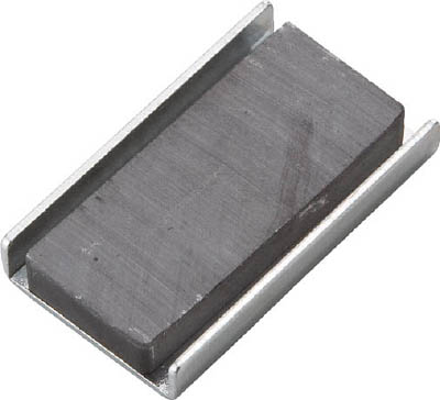 ＴＲＵＳＣＯ　キャップ付フェライト磁石　３６ｍｍ×２１ｍｍ×６ｍｍ　１個入り＿