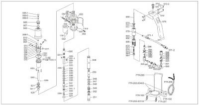 ＴＲＵＳＣＯ　ＦＴＲ６５Ｇ用　サクションチューブプラグ＿