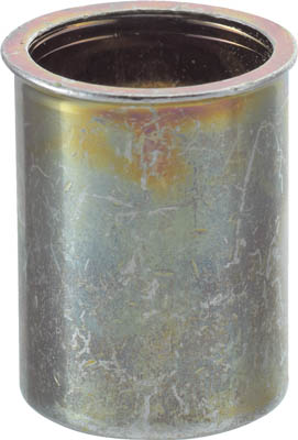ＴＲＵＳＣＯ　クリンプナット薄頭スチール　板厚２．５　Ｍ６Ｘ１．０　（２３個入）＿
