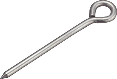 ＴＲＵＳＣＯ　ステンレス打ち込み棒丸型９×２００ｍｍ＿