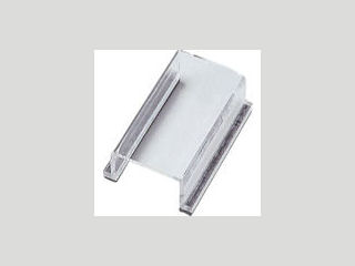 緑十字　スイッチカバー標識　透明無地タイプ　８０×４０×３４ｍｍ　アクリル＿