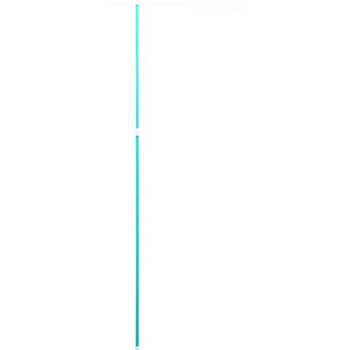 緑十字　のぼり用ポール（のぼり竿）　青　全長１６００～３０００ｍｍ　２段伸縮式＿