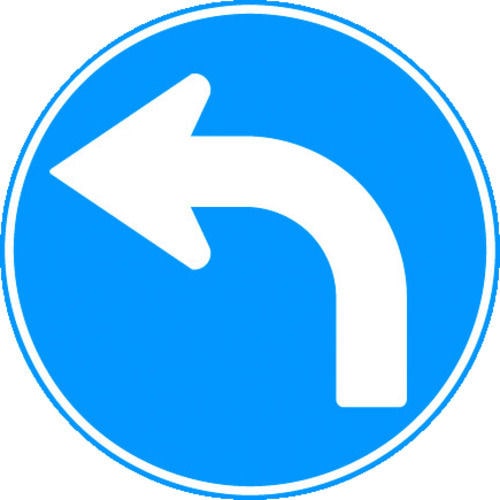 トーグ　メラミン標識「Ｂ指定方向外禁止」＿