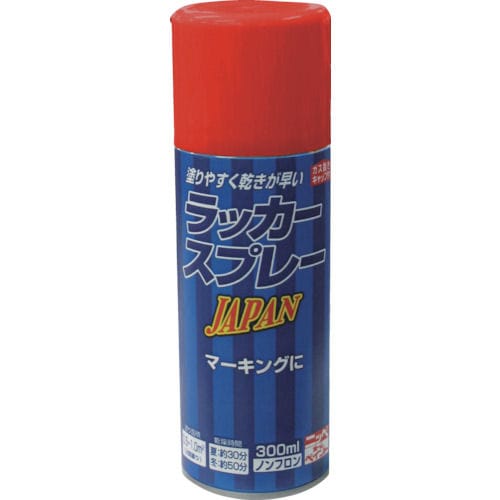 ニッぺホームプロダクツ　ラッカースプレー　ＪＰＡＮ　３００ｍＬ　レッド