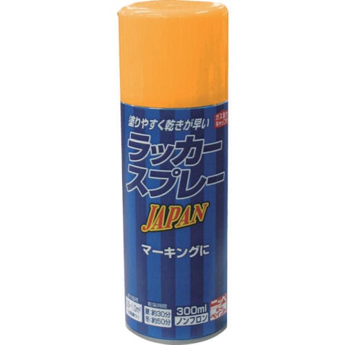 ニッぺホームプロダクツ　ラッカースプレー　ＪＰＡＮ　３００ｍＬ　イエロー