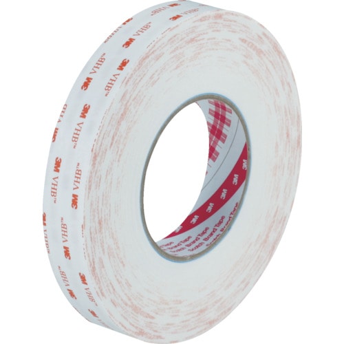 ３Ｍ　ＶＨＢ構造用接合テープ　Ｙ－４９２０　２５ｍｍＸ１０ｍ　白＿