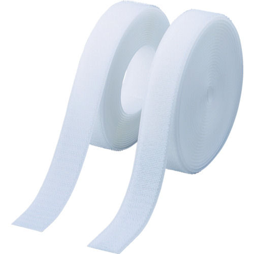 ＴＲＵＳＣＯ　マジックテープ　縫製タイプ　５０ｍｍＸ５ｍ　白（１巻＝１セット）＿