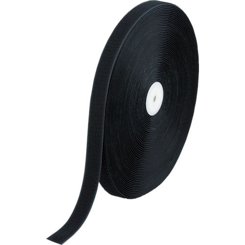 ＴＲＵＳＣＯ　マジック結束テープ　縫製用Ｂ側　２５ｍｍＸ２５ｍ　黒＿