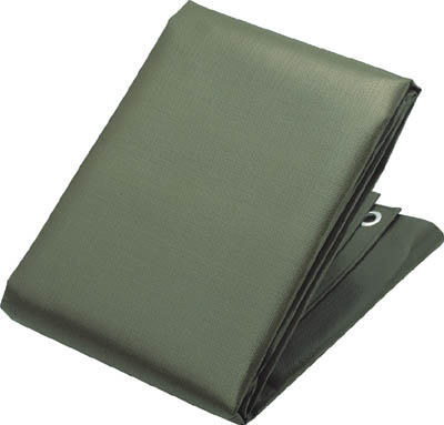 ＴＲＵＳＣＯ　エコ超厚手ＵＶシ－ト＃５０００　ＯＤグリーン　幅７．２ｍＸ長さ９．０ｍ＿