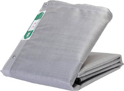 ＴＲＵＳＣＯ　ストロングメッシュシート　１．８ｍＸ３．６ｍ　グレー＿