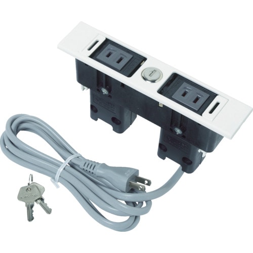 スガツネ工業　デスクトップマルチタップＤＭＬ型（２１０－０２０－４８２）＿