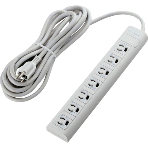 エレコム　法人用タップ　３Ｐ　抜け止め　マグネット　７個口　５．０ｍ＿