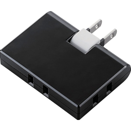 エレコム　コーナータップ　３個口　ブラック＿