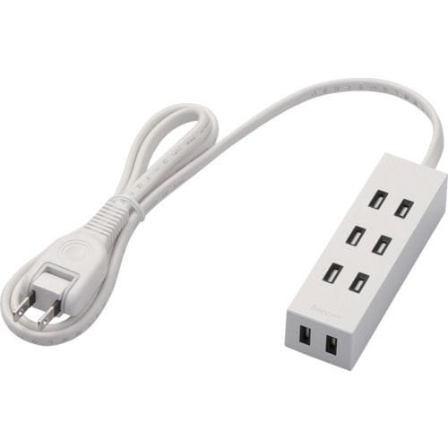 エレコム　シャッタータップ　ｆｌｅｃｃ　ｂａｒｒａ　４個口　１．０ｍ　ホワイト＿