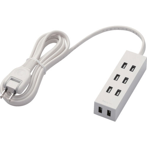 エレコム　シャッタータップ　ｆｌｅｃｃ　ｂａｒｒａ　４個口　２．０ｍ　ホワイト＿