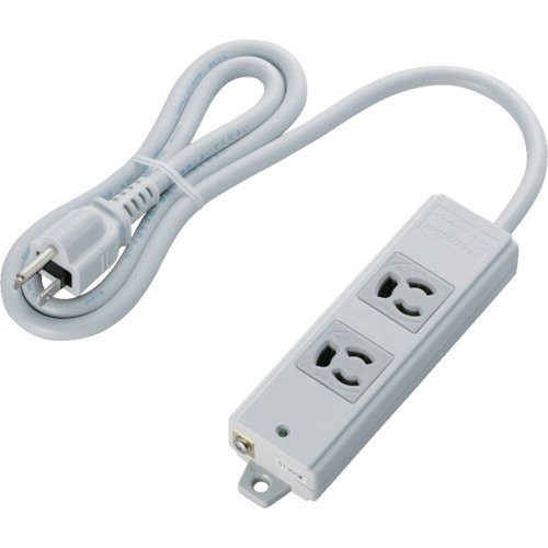 エレコム　ＲｏＨｓ準拠ＯＡタップ抜け止　３Ｐ　２個口　マグネット１ｍグレー＿