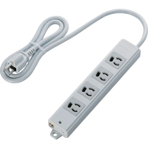 エレコム　ＲｏＨｓ準拠ＯＡタップ　抜け止　３Ｐ　４個口　マグネット　１ｍ　グレー＿