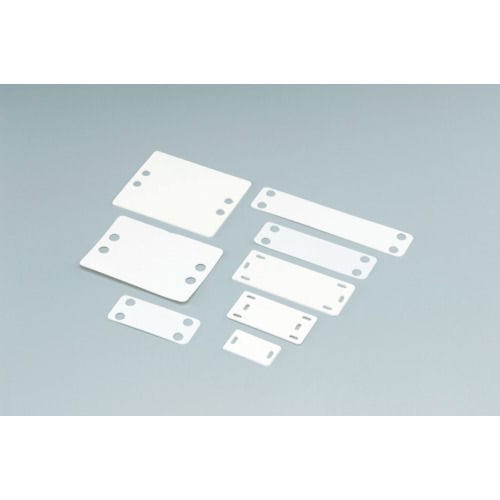 ＴＲＵＳＣＯ　マーカープレート縦１９．１ｍｍＸ横６５．０ｍｍ　（１００枚入）＿