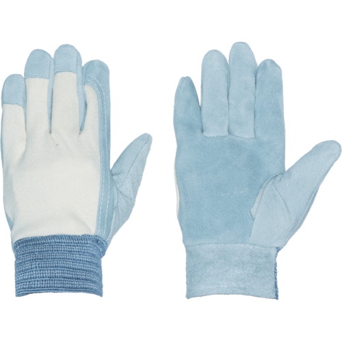 ペンギンエース　国産床革手袋　甲メリ　（Ｍ）＿