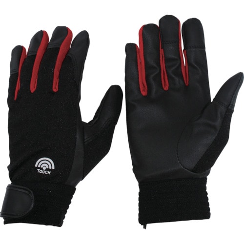 おたふく　スマホ対応　ＰＵ合皮手袋　Ｌ＿