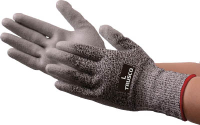 ＴＲＵＳＣＯ　耐切創手袋　ＰＵ　＃５　Ｍ＿