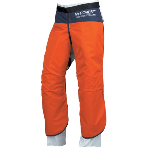 マックス　Ｍｒ．ＦＯＲＥＳＴ　防護チャップス　オレンジ　Ｌサイズ＿