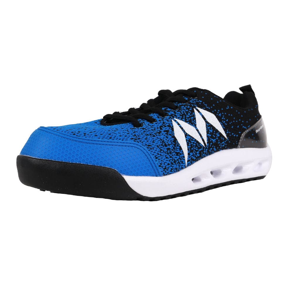 丸五　マンダムニット＃００１　ブルー／ブラック　２４．５ｃｍ＿