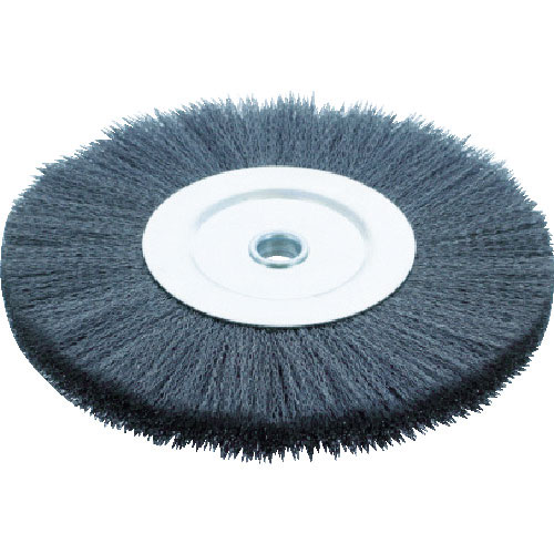 ＴＲＵＳＣＯ　ホイルブラシ　ファイ２５０Ｘ１９ｍｍ穴　鋼線　線径０．３＿