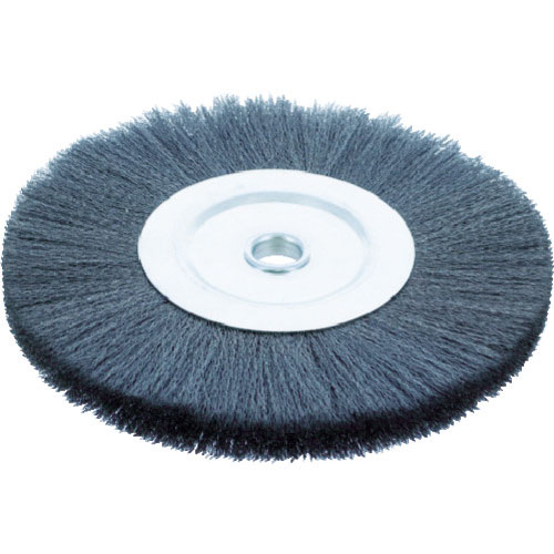 ＴＲＵＳＣＯ　ホイルブラシ　ファイ３００Ｘ２５ｍｍ穴　鋼線　線径０．３＿