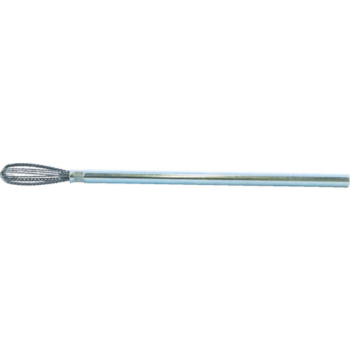 ＴＲＵＳＣＯ　軸付バリ取り先端工具　バリーマー　交差穴用１５０ｍｍ　ファイ９＿