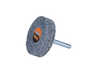 ＴＲＵＳＣＯ　軸付ナイロンホイール　軸径６ｍｍ　＃１２０＿