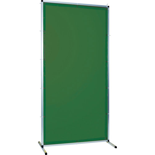 ＴＲＵＳＣＯ　溶接用遮光フェンス　アルミ製　　Ｗ１０００ＸＨ１５００　ダークグリ＿