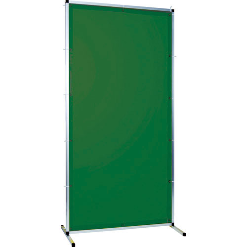 ＴＲＵＳＣＯ　溶接用遮光フェンス　アルミ製　　Ｗ１０００ＸＨ２０００　ダークグリ＿